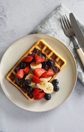 Gaufre Nutella Fruit de Saison