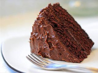 Tarta De Chocolate Negro (Porción)