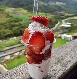 Fresas con nata
