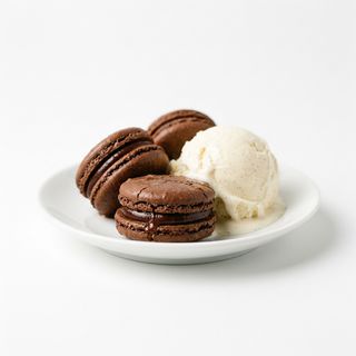 Macarons De Chocolate