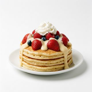 Tortitas Con Frutos Rojos