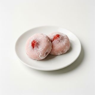 406. Mochi fragola 2 pezzi