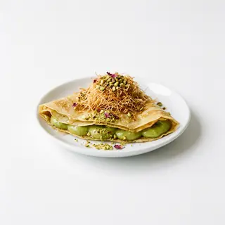 Crêpe Pistachio Knafa