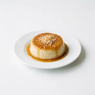 Flan de coco