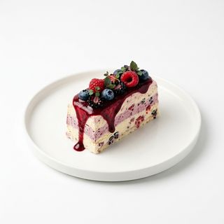 Mattonella AI frutti di bosco