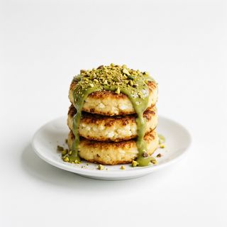 Syrniki De Pistacho