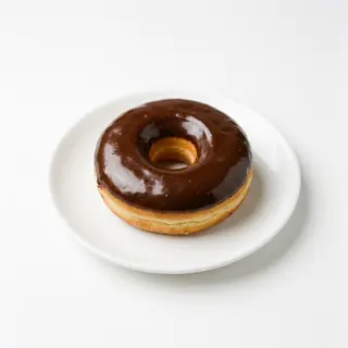 Donut vuota con glassa