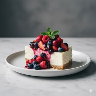 Cheescake ai frutti di bosco