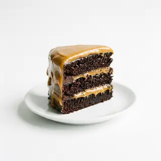 Tarta De Chocolate Con Dulce De Leche (Porción)