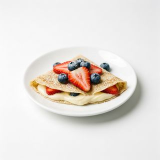Crepe White Chocolate Berry