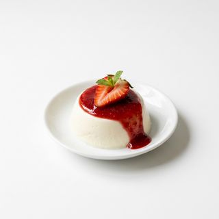 Panna cotta alla fragola