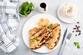 Crepe De Nutella Y Plátano