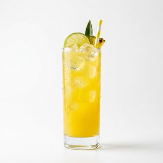 Malibu e ananas