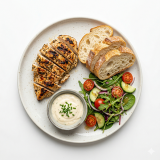 Plato Doner Kebab De Pollo