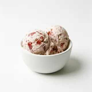 Helado de fresa
