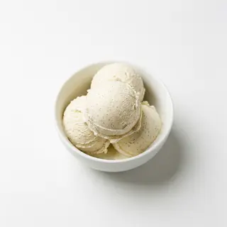 Helado de vainilla