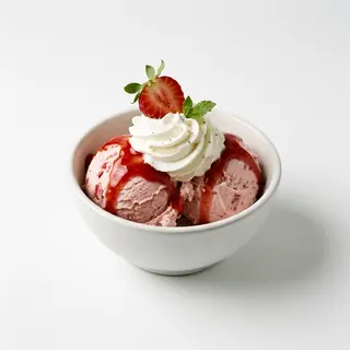 Helado De Fresa