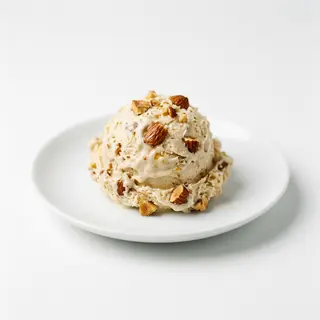Helado De Turrones Con Almendras