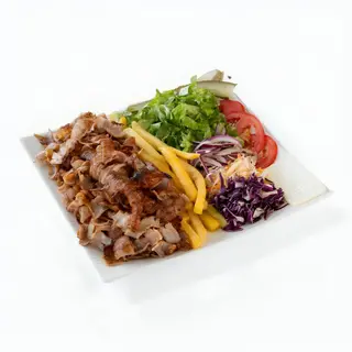Shawarma En Plato Completo