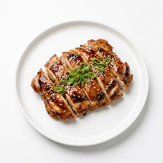 30 Pollo con teriyaki