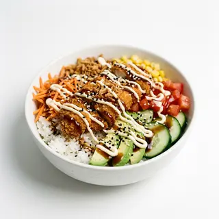 You Poke Pollo Arroz Sushi