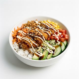 You Poke Pollo Arroz Sushi