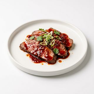 56A. Ternera Con Salsa Picante Sin Verduras
