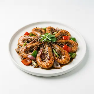 65. Gambas Con Pimienta Negra Al Tie Ban