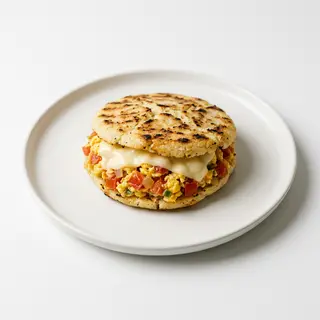Arepa Con Perico (1 Ud.)