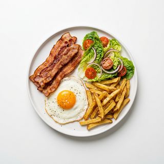 Bacon Con Guarnición