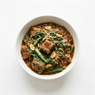 Balti De Chili Y Ajo De Cordero