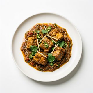 Balti de Cordero Tikka