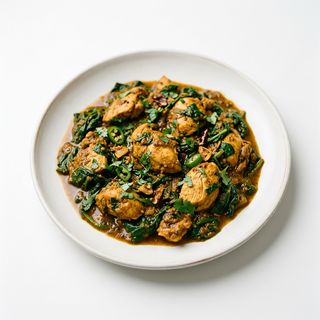 Balti De Pollo Y Espinacas
