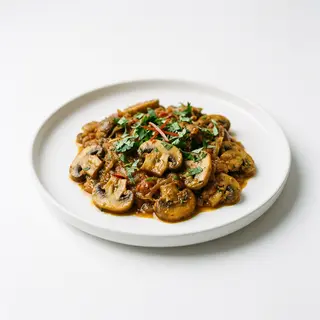 Mushrooms Bhaji