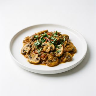 Mushrooms Bhaji