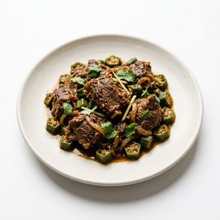 Bhindi Ghosht