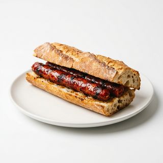 Bocadillo Caliente De Chistorra
