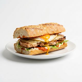 Bocadillo De Adobado Salvador Molina