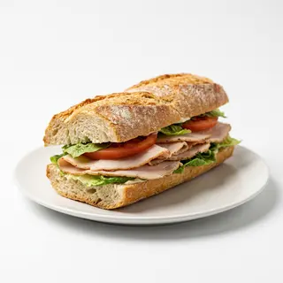 Bocadillo Frío De Filete De Pavo