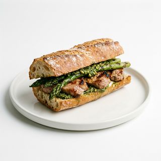 Bocata De Cerdo Verde