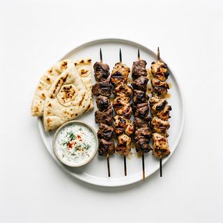 Brocheta De Carne A La Grill