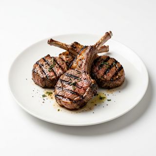 Chuletas De Cordero A La Brasa