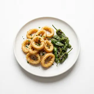 Calamares Fritos Con Guindillas