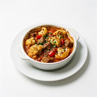 Cazuela de coliflor