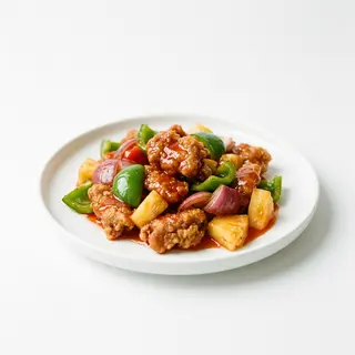 Cerdo Con Salsa Agridulce