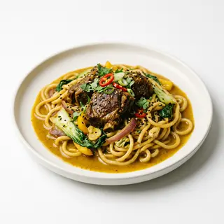 88. Cordero Con Fideos