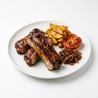 COSTILLA DE CERDO AL HORNO
