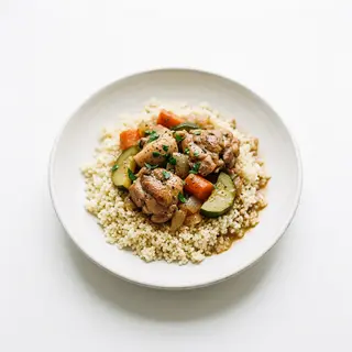 Cous Cous De Pollo, Verduras