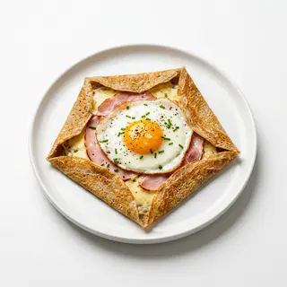 Crepe De Huevo Y Jamón York