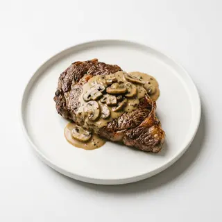 Entrecot al funghi